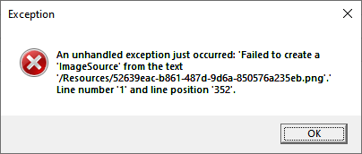 Simple Invoice error message